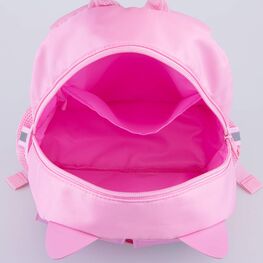 02810355-40 Детский рюкзак с патчем Кошечка для девочки розовый,белый фото №4