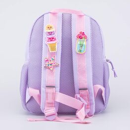 02810356-40 Рюкзак с патчами Детские радости для девочки сиреневый,розовый фото №3