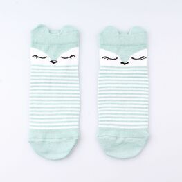 07842446-40 Носки детские хлопковые мятный для девочки мятный