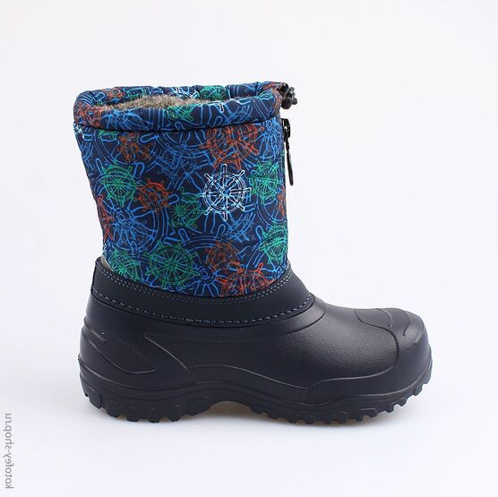 664037-43 Сноубутсы для мальчики светло-синий фото №2