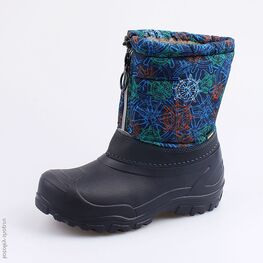 664037-43 Сноубутсы для мальчики светло-синий