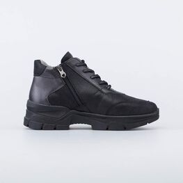 752203-21 Ботинки для девочки для девочки черный фото №2