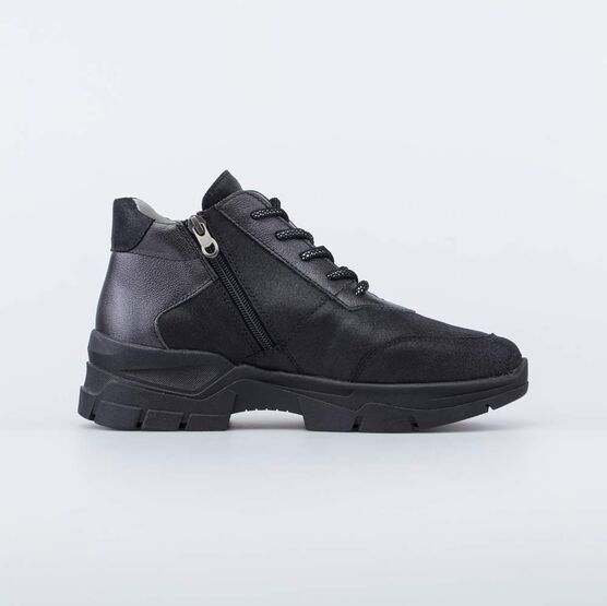 752203-21 Ботинки для девочки для девочки черный фото №2