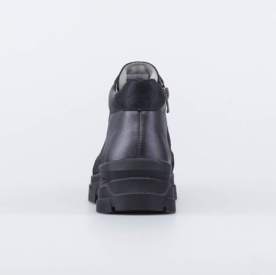 752203-21 Ботинки для девочки для девочки черный фото №5