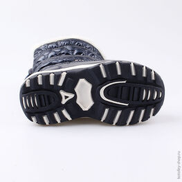 264919-42 Мембранные сапожки для девочки светло-синий фото №3