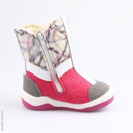 467005-47 Валенки для девочки фук-бел фото №2