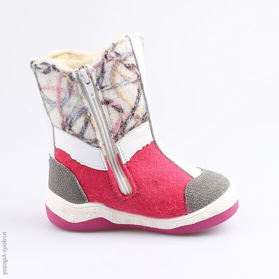 467005-47 Валенки для девочки фук-бел фото №2