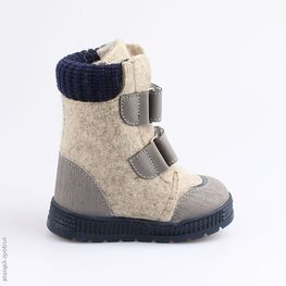 157002-42 Валенки для мальчики серый фото №2