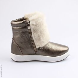 762047-41 Сапожки для девочки бронзовый фото №2