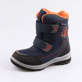 654972-41 Мембранные ботинки для мальчики син-ора
