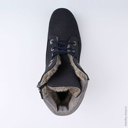 752122-41 Сапожки для мальчики светло-синий фото №4