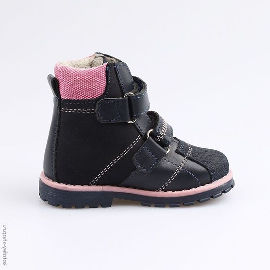 152171-32 Ботинки для девочки светло-синий фото №2