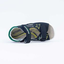 322115-21 Сандалии для мальчики син-зел фото №4