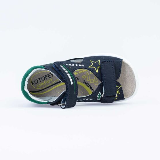 322115-21 Сандалии для мальчики син-зел фото №4