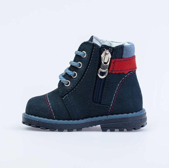 052142-23 Ботинки для первых шагов для мальчики синий фото №2