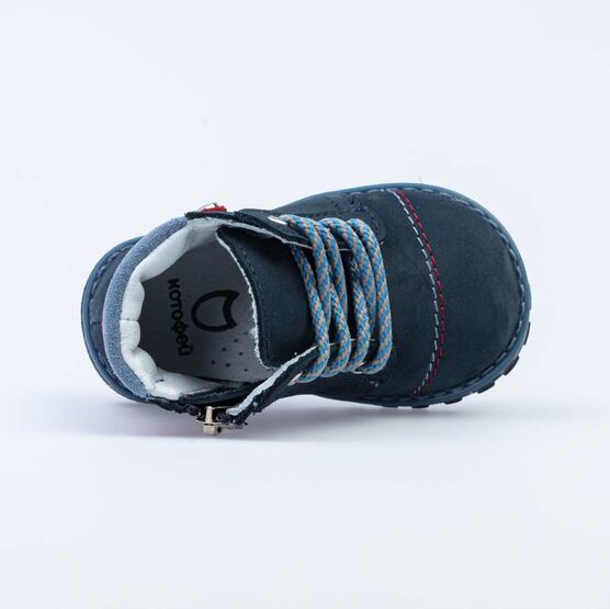 052142-23 Ботинки для первых шагов для мальчики синий фото №4