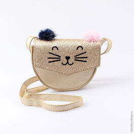 02809026-00 Сумка детская для девочки золотой фото №2