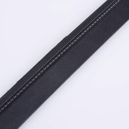 03704001-20 Ремень кожаный для мальчики черный фото №4