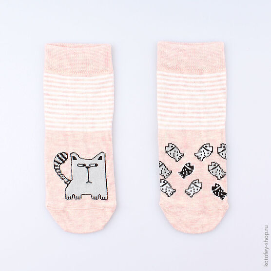 07042225-30 Носки детские розовый для девочки розовый
