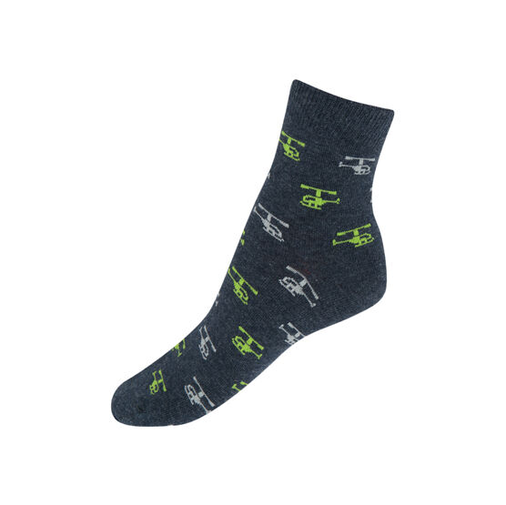 07742263-21 Носки детские Вертолёты синий для мальчики синий фото №2