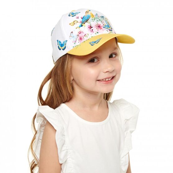 07811039-11 Бейсболка для девочки белый для девочки белый