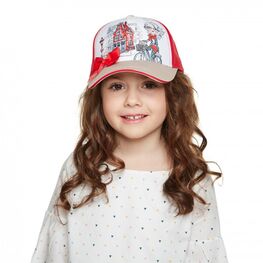 07811039-13 Кепка-бейсболка для девочки для девочки красный