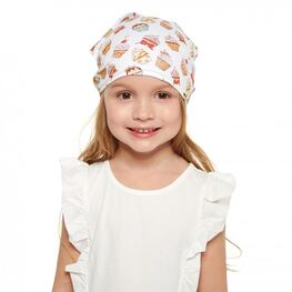 07811039-15 Косынка для девочки белый Мафинка для девочки белый