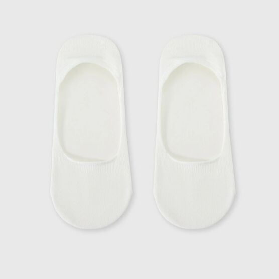 07842039-30 Носки-подследники хлопковые для девочки белый фото №3