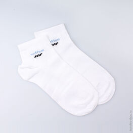 07842155-20 Носки детские ACTIVE спортивные белые для универсальные бело-голубой