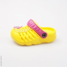 325030-01 Пляжная обувь желтая для девочки желтый