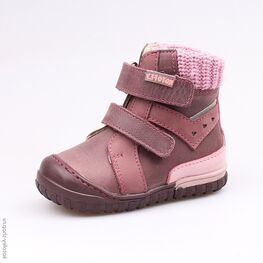 152176-32 Ботинки для девочки бордовый