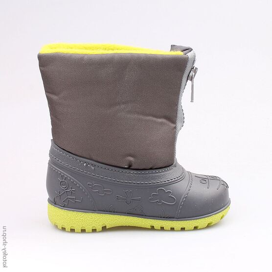 164053-41 Сноубутсы для мальчики сер-сал фото №2