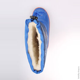 464030-41 Сноубутсы для мальчики син-ора фото №4