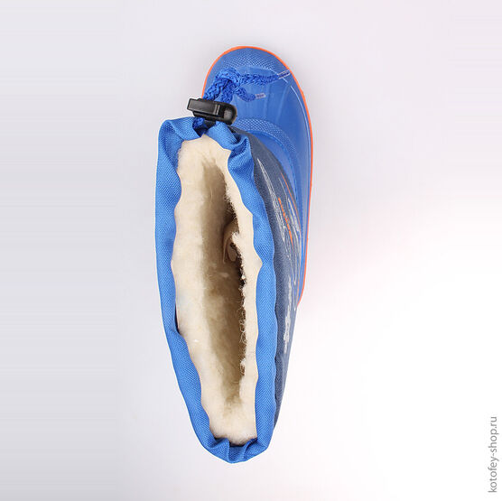 464030-41 Сноубутсы для мальчики син-ора фото №4