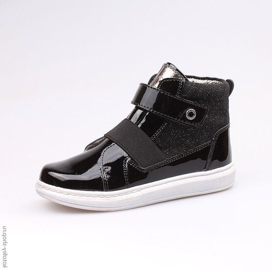 552045-31 Ботинки для девочки черный