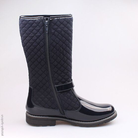 664027-32 Сапожки для девочки светло-синий фото №2