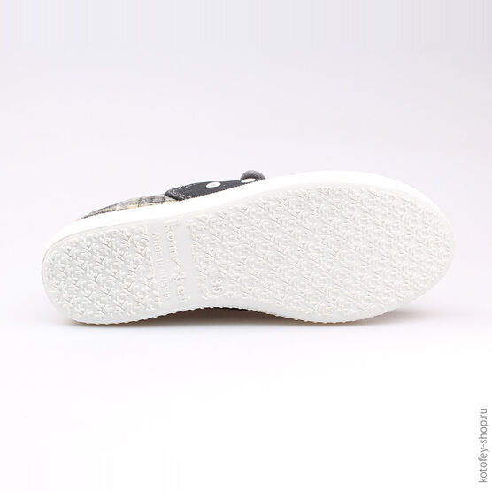 741022-14 Кеды для мальчики чер-сер фото №3