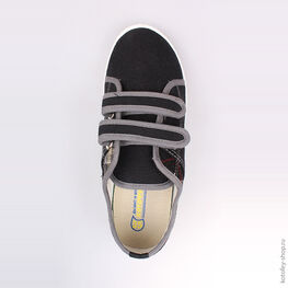 741022-14 Кеды для мальчики чер-сер фото №4