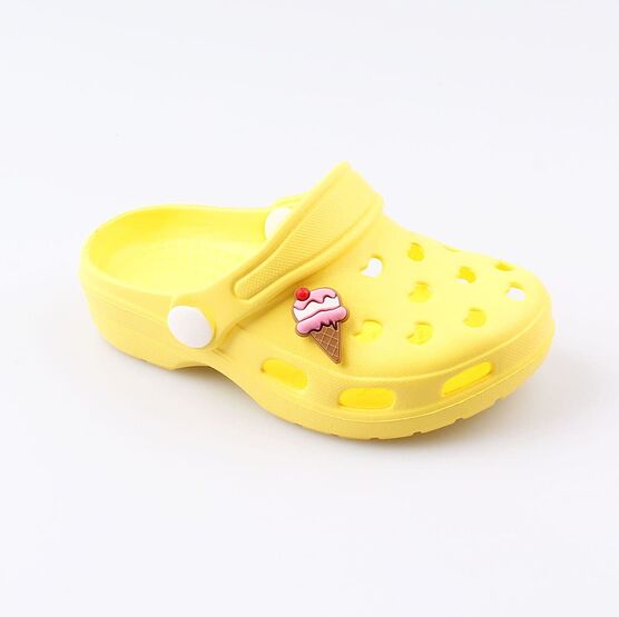 03014007-40 Украшение для обуви Мороженое для девочки розовый