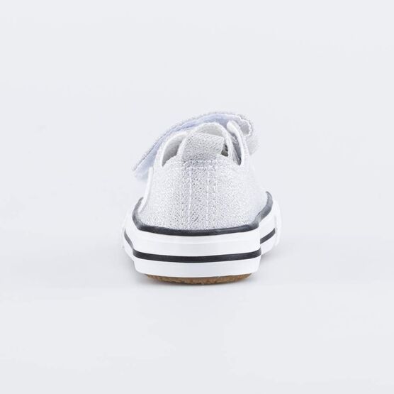 131167-12 Блестящие серые кеды для девочки для девочки серебрист. фото №5