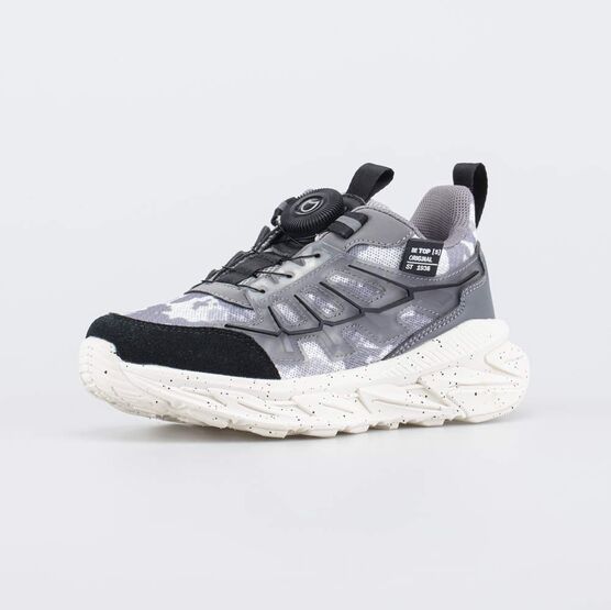 644508-11 Кроссовки Будь-в-Топе серый для мальчики серый + бежевый