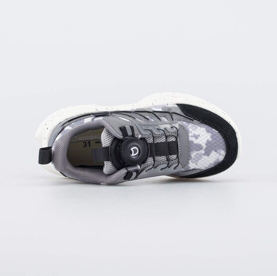 644508-11 Кроссовки Будь-в-Топе серый для мальчики серый + бежевый фото №4