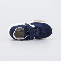 344550-12 Синие кроссовки для мальчика для мальчики синий фото №4