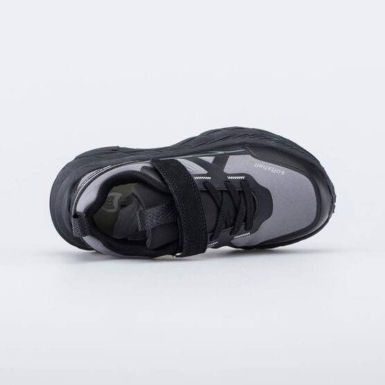 644483-72 Всепогодные кроссовки с Softshell для мальчики черный + серый фото №4