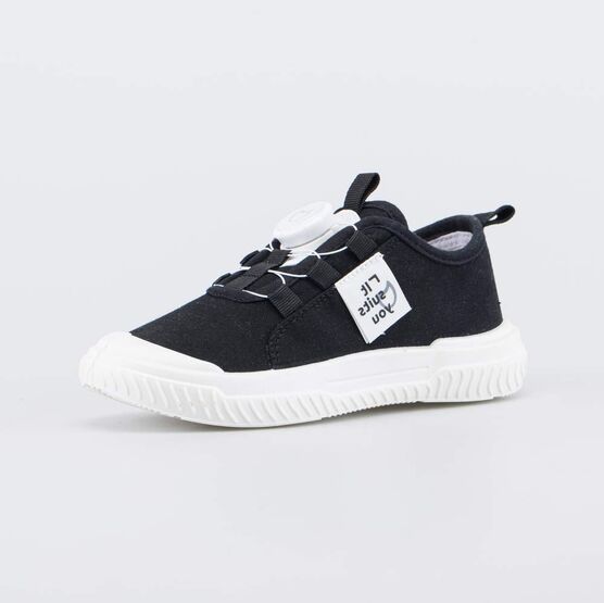 731191-11 Подростковые черные кеды с белой подошвой для мальчики черный