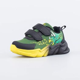 344411-72 Всепогодные кроссовки из материала SoftShell для мальчики чер-зел