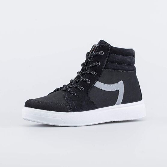 652199-22 Ботинки из натуральной кожи для мальчики черный