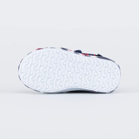 131179-11 Кеды с LED-подсветкой на подошве для мальчики синий фото №3