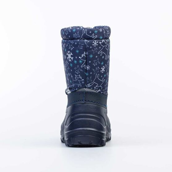 464061-44 Сноубутсы для девочки син-бел фото №5