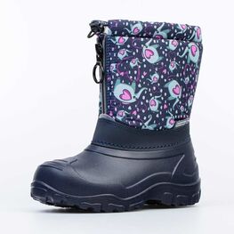 264014-44 Сноубутсы для девочки светло-синий